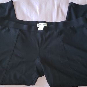 Ava & Viv Black Pull On Pants